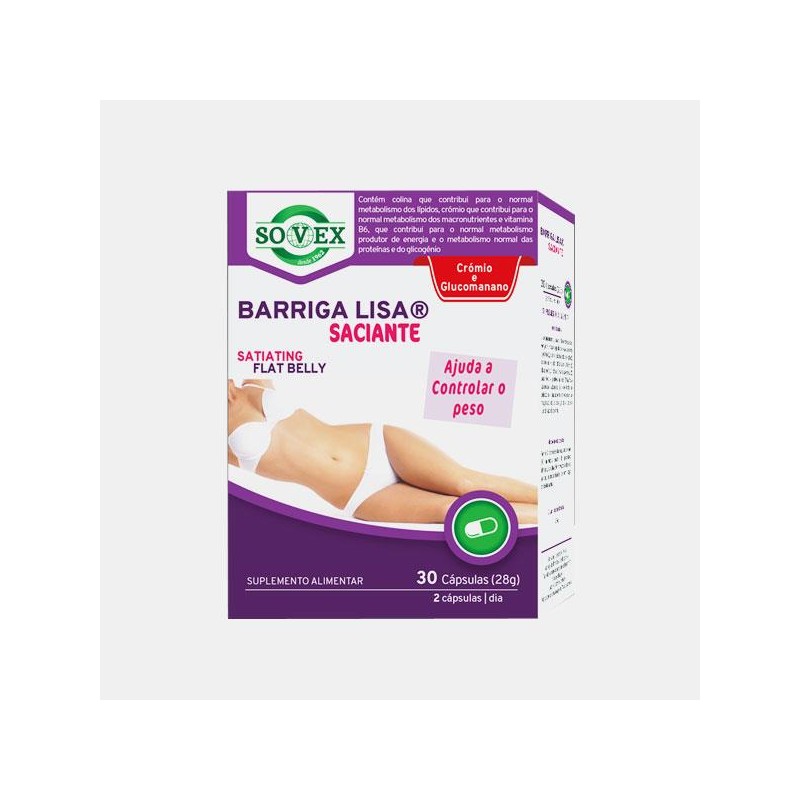 SOVEX® BARRIGA LISA SACIANTE 30 CAPSULAS
