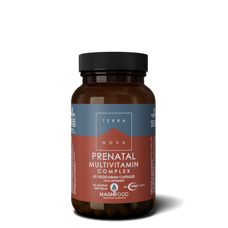 Terra Nova Prenatal Multivitamin Complex - 50 Cápsulas