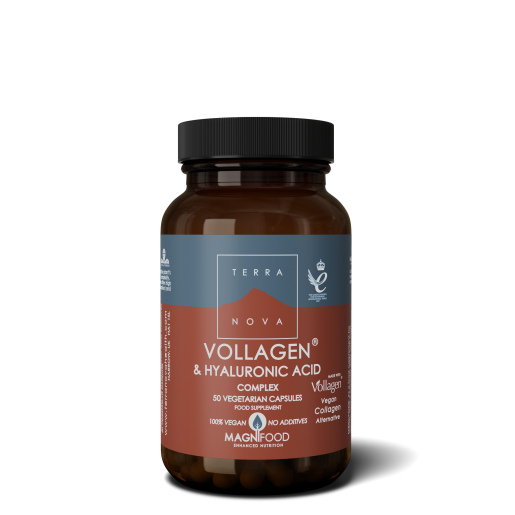TERRA NOVA VOLLAGEN & HYALURONIC ACID COMPLEX 50 CAPSULAS