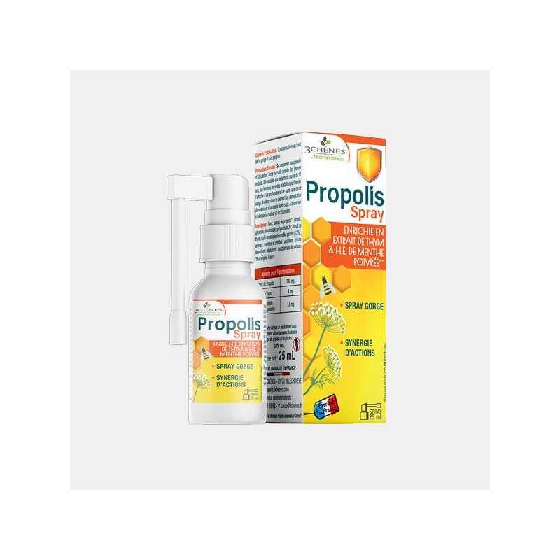 3 CHÊNES PROPOLIS SPRAY 25ml