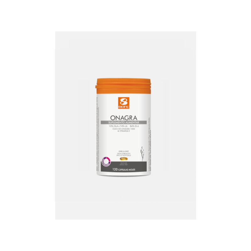 Biofil Óleo Onagra 1000mg 120 Cápsulas