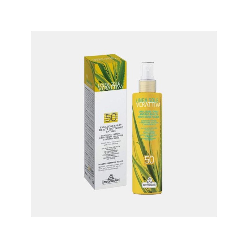 VERATTIVA EMULSÃO SPRAY HIDRATANTE SPF 50 150ml