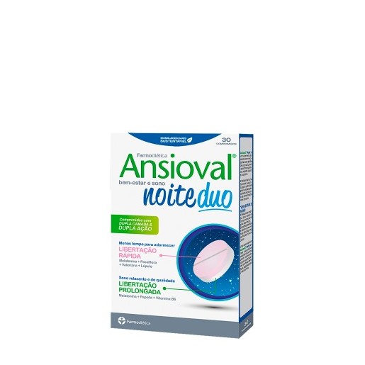 Ansioval Noite Duo 30 comprimidos