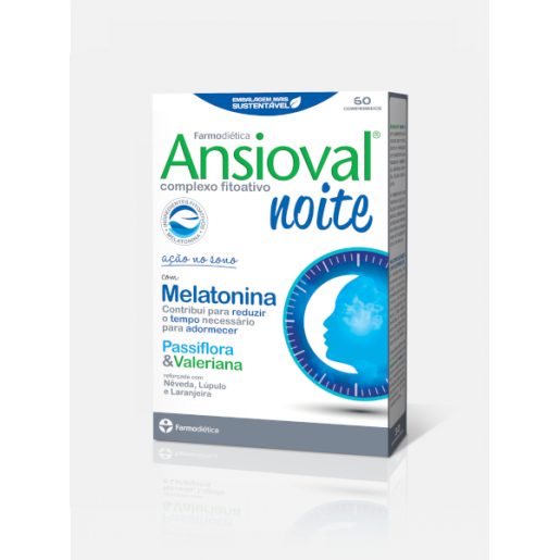 Farmodiética Ansioval Noite 60 Comprimidos