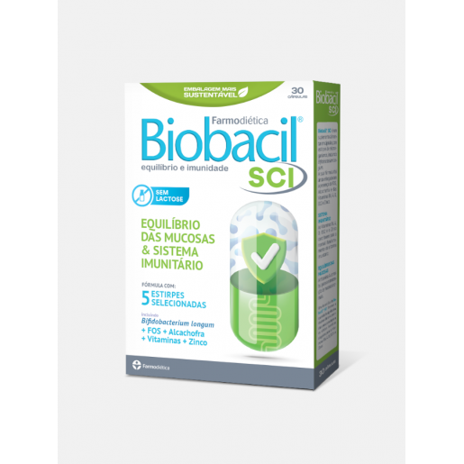 Biobacil SCI – 30 cápsulas – Farmodiética