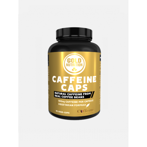 Gold Nutrition Caffeine 100mg 90 Cápsulas