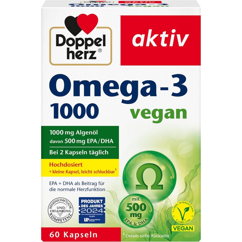 Doppelherz Omega-3 1000 Vegan 60 caps