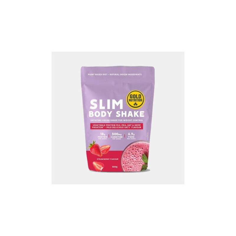 Gold Nutrition Slim Body Shake Morango 300g
