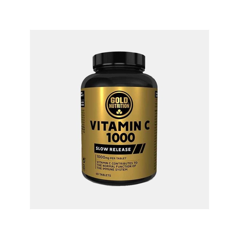 Gold Nutrition Vitamin C 1000 Slow Release 60 Cápsulas