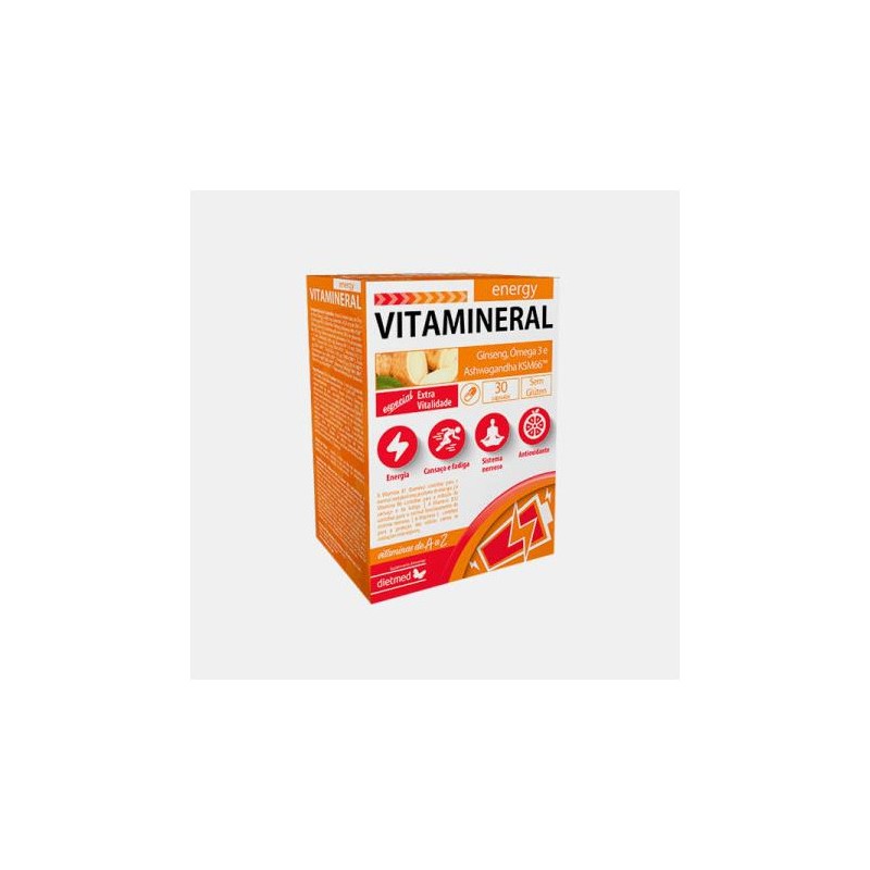 Dietmed Vitamineral Energy - 30 cápsulas