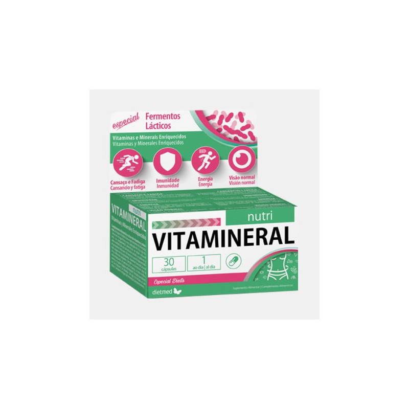 DIDIETMED® VITAMINERAL NUTRI 30 CAPSULAS