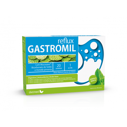 DIETMED® GASTROMIL REFLUX 20 SAQUETAS