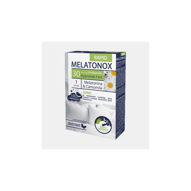 DIETMED® MELATONOX RAPID ORODISPERSIVEL 30 COMPRIMIDOS