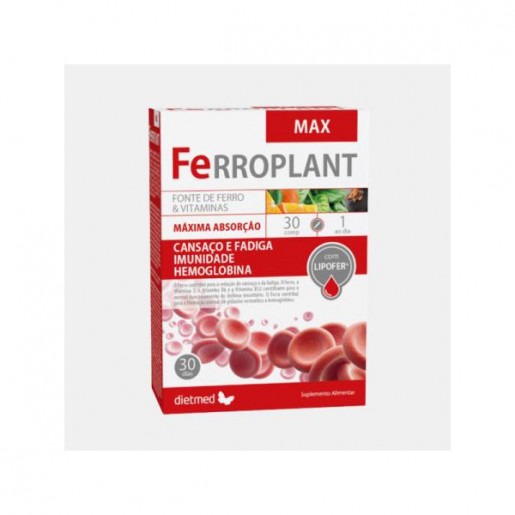 DIETMED® FERROPLANT MAX 30 COMPRIMIDOS