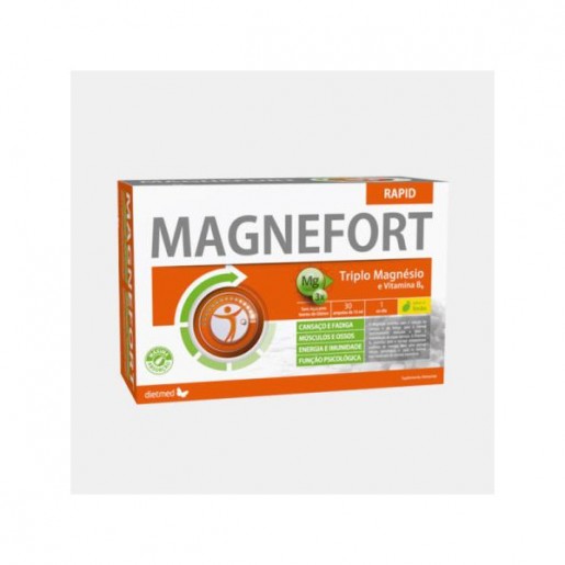 MAGNEFORT RAPID 30 AMPOLAS