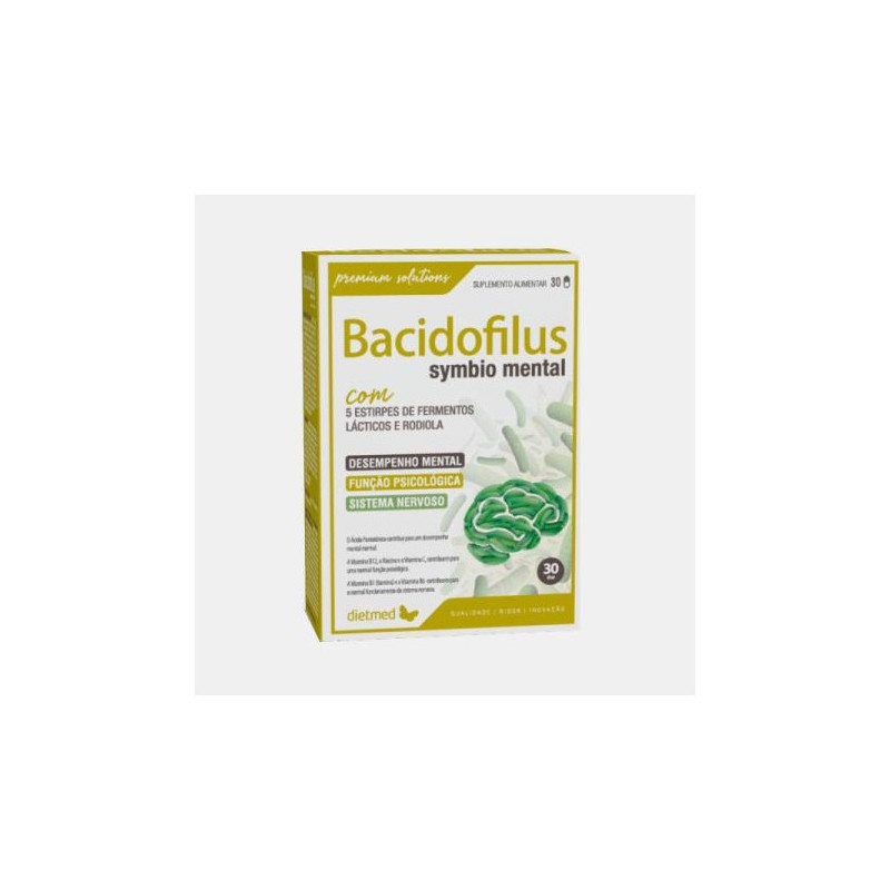 DIETMED® BACIDOFILUS SYMBIO MENTAL 30 CAPSULAS