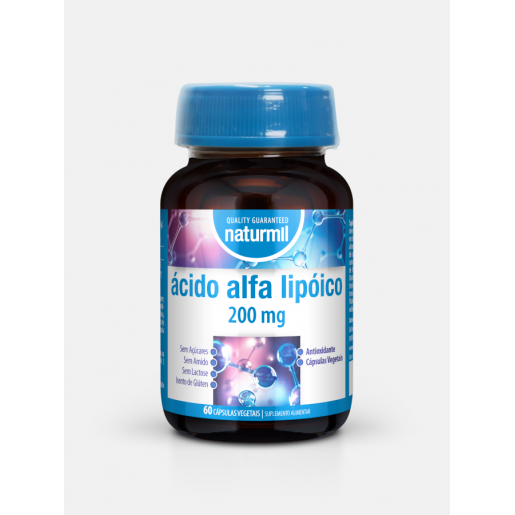 Naturmil Ácido Alfa Lipóico 200 mg – 60 cápsulas