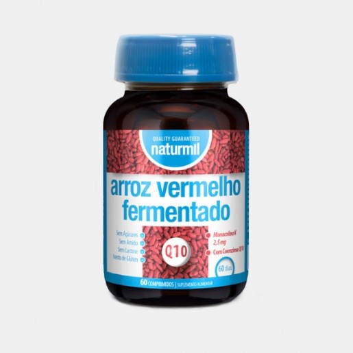 Naturmil Arroz Vermelho Fermentado - 60 comprimidos
