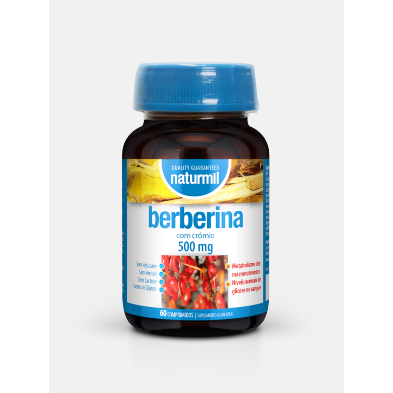 NATURMIL BERBERINA 500mg 60 comprimidos
