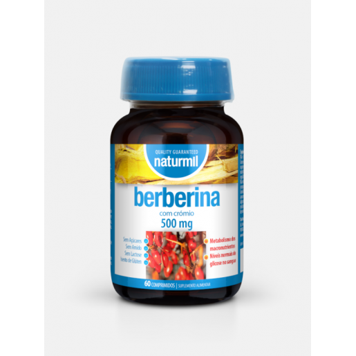NATURMIL BERBERINA 500mg 60 comprimidos