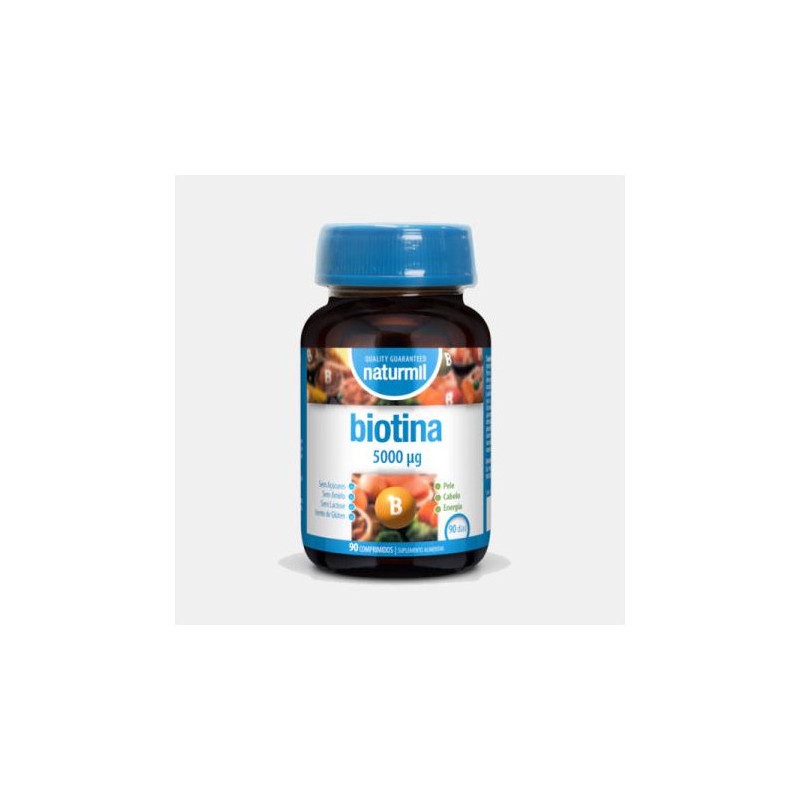 NATURMIL BIOTINA 5000mcg 90 COMPRIMIDOS