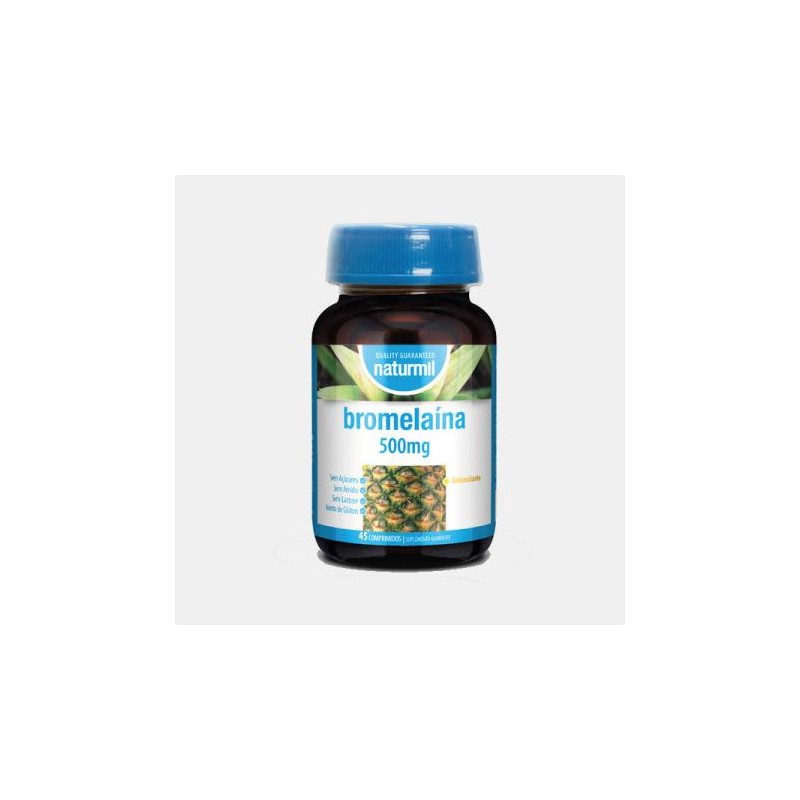 NATURMIL BROMELAINA 500mg 45 COMPRIMIDOS
