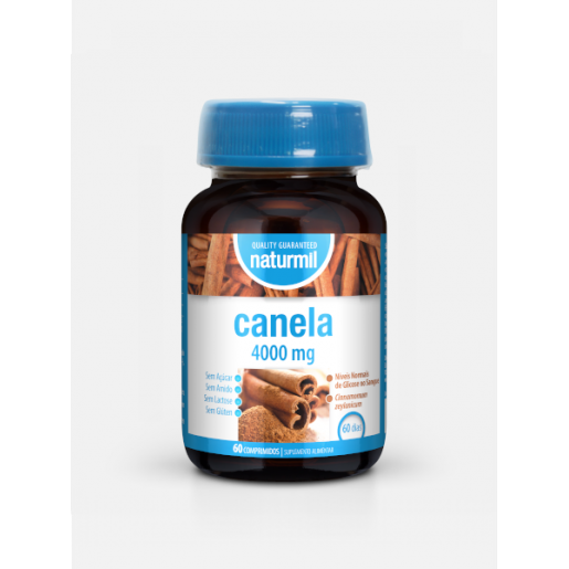 Naturmil Canela 4000mg - 60 cápsulas