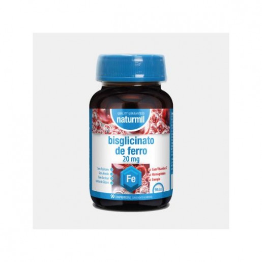 Naturmil Bisglicinato de Ferro 90 Comprimidos