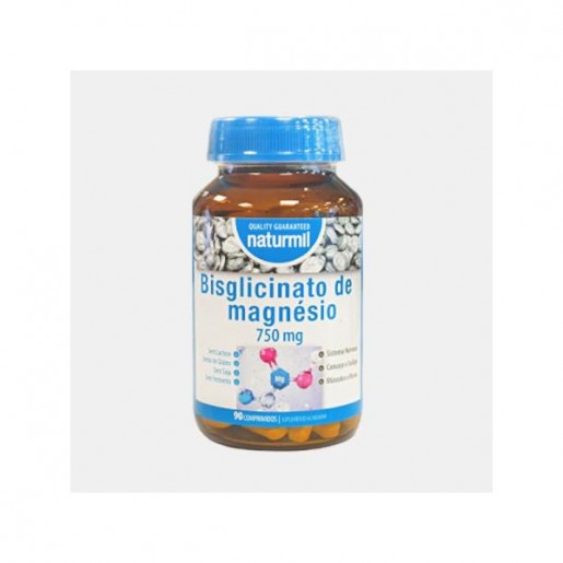 NATURMIL BISGLICINATO DE MAGNESIO 750mg 90 COMPRIMIDOS