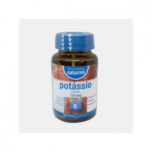 NATURMIL CITRATO DE POTASSIO 150mg 60 COMPRIMIDOS