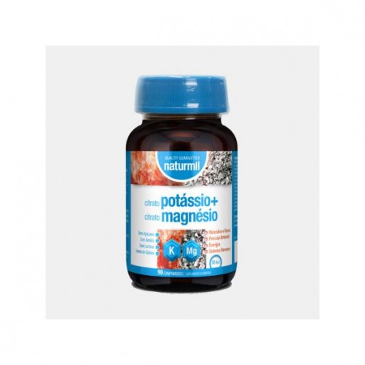 NATURMIL CITRATO POTASSIO + CITRATO MAGNESIO 90 COMPRIMIDOS