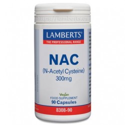 Lamberts N- Acetil Cisteína (Nac) 300mg 90 Cápsulas