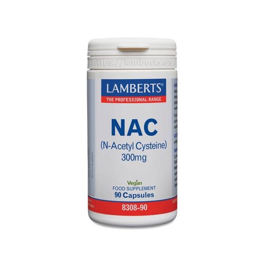 Lamberts N- Acetil Cisteína (Nac) 300mg 90 Cápsulas