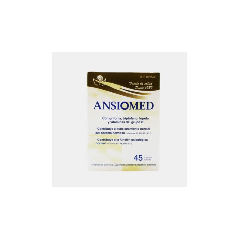 BIOSERUM ANSIOMED 45 CAPSULAS