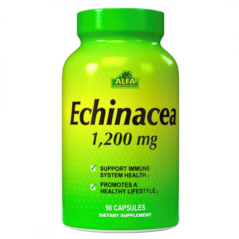 Alfa Vitamins Echinacea 1200mg 90 caps
