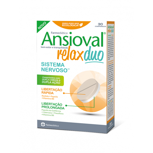 Farmodiética Ansioval Relax Duo 30 Comprimidos