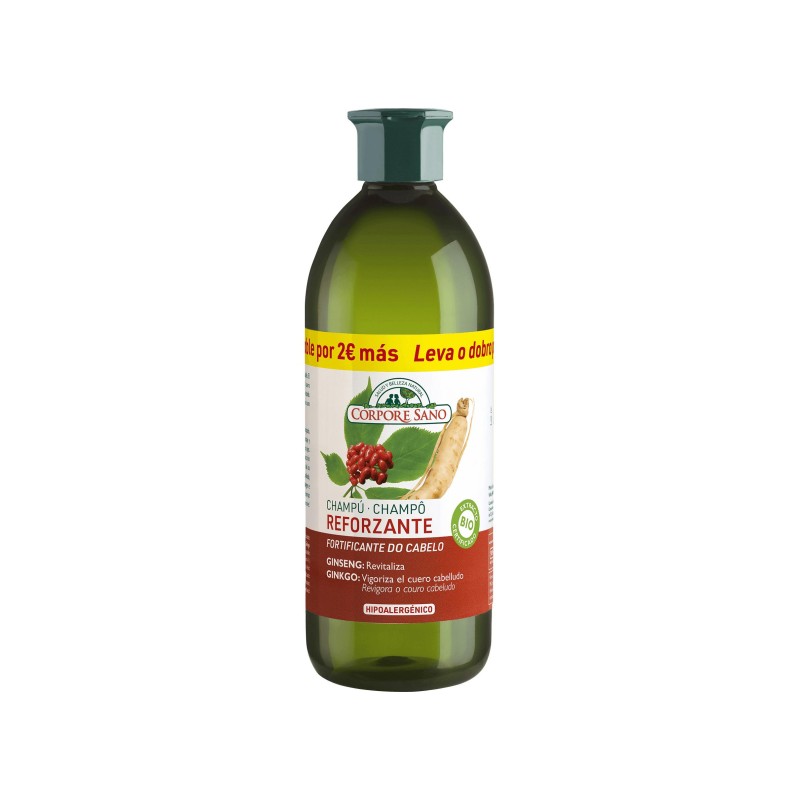 Corpore Sano Champô fortificante do cabelo 600 ml