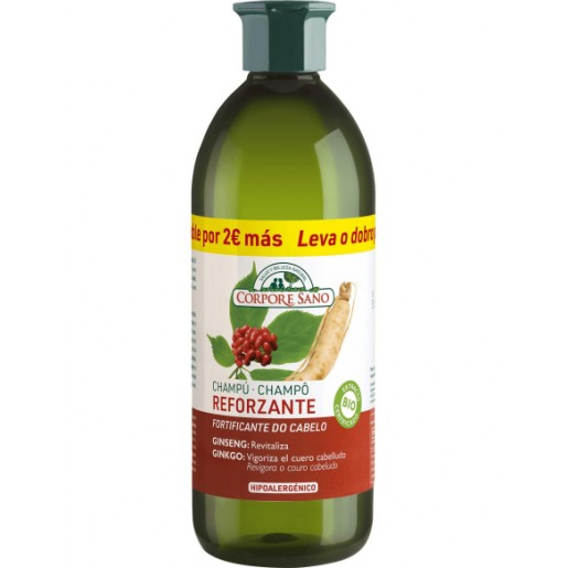 Corpore Sano Champô fortificante do cabelo 600 ml