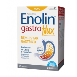 Enolin Gastro Flux 20 comp mastigáveis