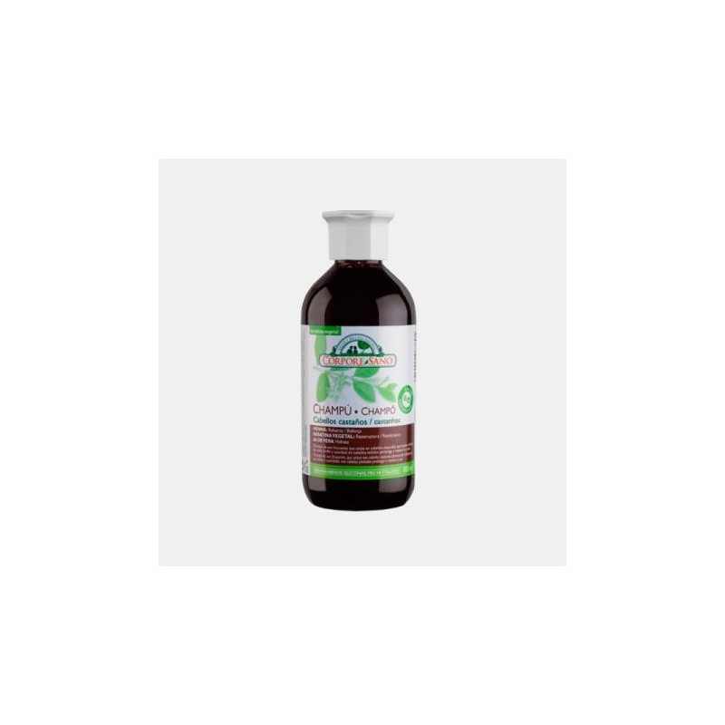 CORPORE SANO - SHAMPO HENNA CATECHU (CABELOS CASTANHOS) 300 ml