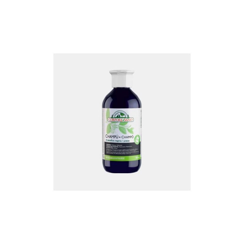 CORPORE SANO - SHAMPO HENNA PAU CAMPECHE (CABELOS PRETOS) 300 ml