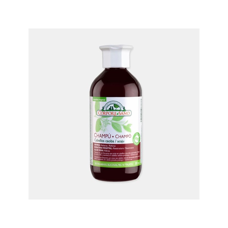 CORPORE SANO - SHAMPO HENNA SANDALO (CABELOD ACAJU) 300 ml