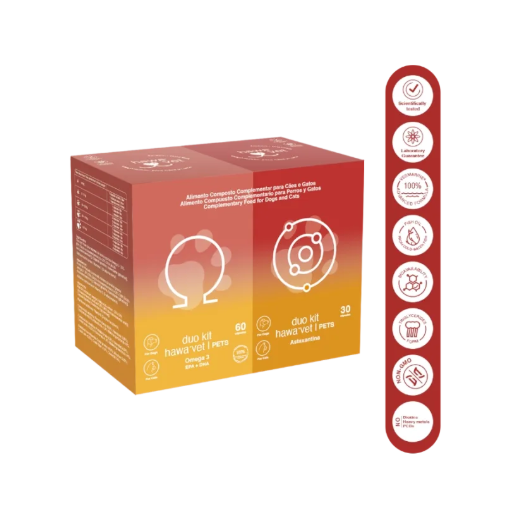 Hawa VET duo kit – 60 + 30 cápsulas