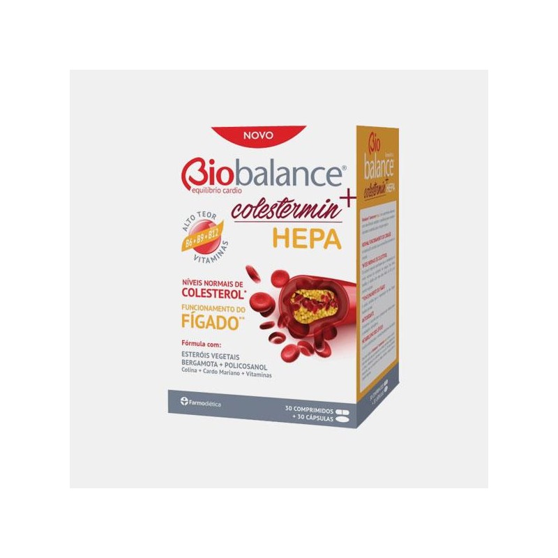 BIOBALANCE COLESTERMIN HEPA 30 COMP + 30 CAPS