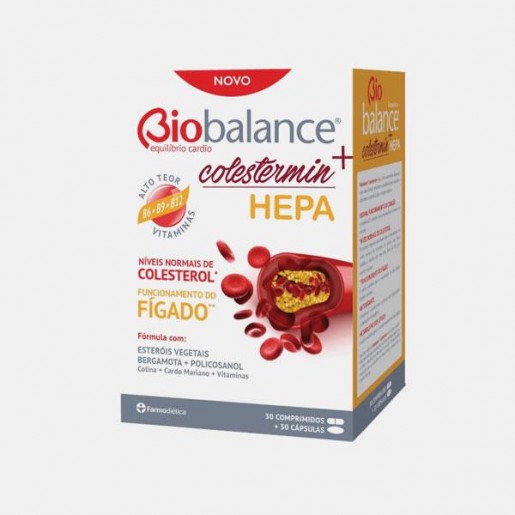 BIOBALANCE COLESTERMIN HEPA 30 COMP + 30 CAPS