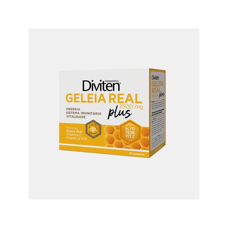 DIVITEN GELEIA REAL PLUS 2500mg 20 AMPOLAS