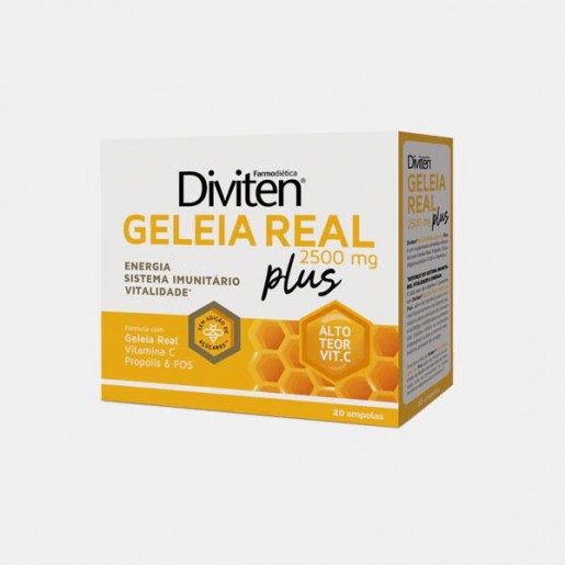 DIVITEN GELEIA REAL PLUS 2500mg 20 AMPOLAS
