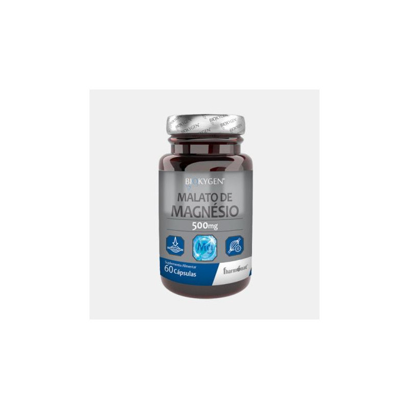 BIOKYGEN MALATO DE MAGNESIO 500mg 60 CAPSULAS