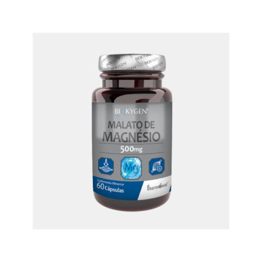 BIOKYGEN MALATO DE MAGNESIO 500mg 60 CAPSULAS