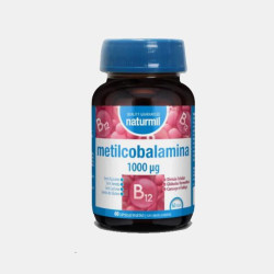 NATURMIL METILCOBALAMINA 1000mcg 60 CAPSULAS VEGETAIS